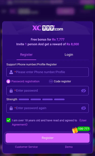 XC777 Game