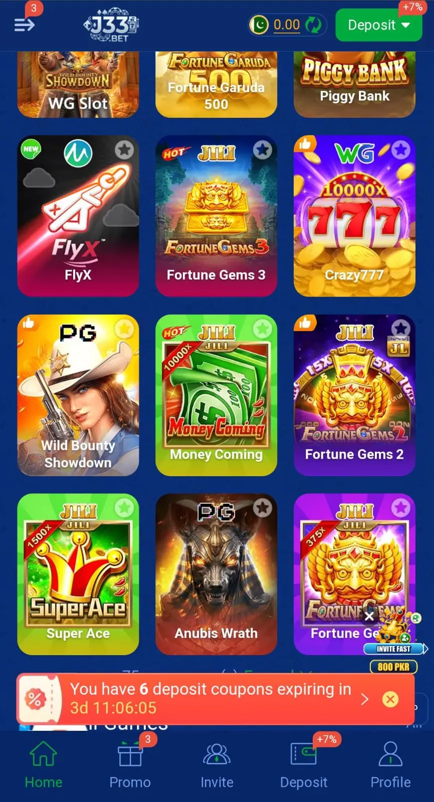 J33 Bet game