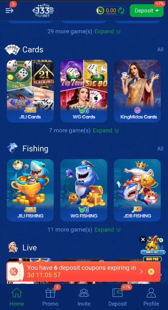 J33 Bet game
